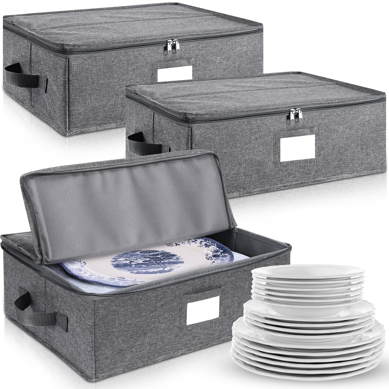 Boîtes de rangement empilables pour organiser votre dressing et vos étagères