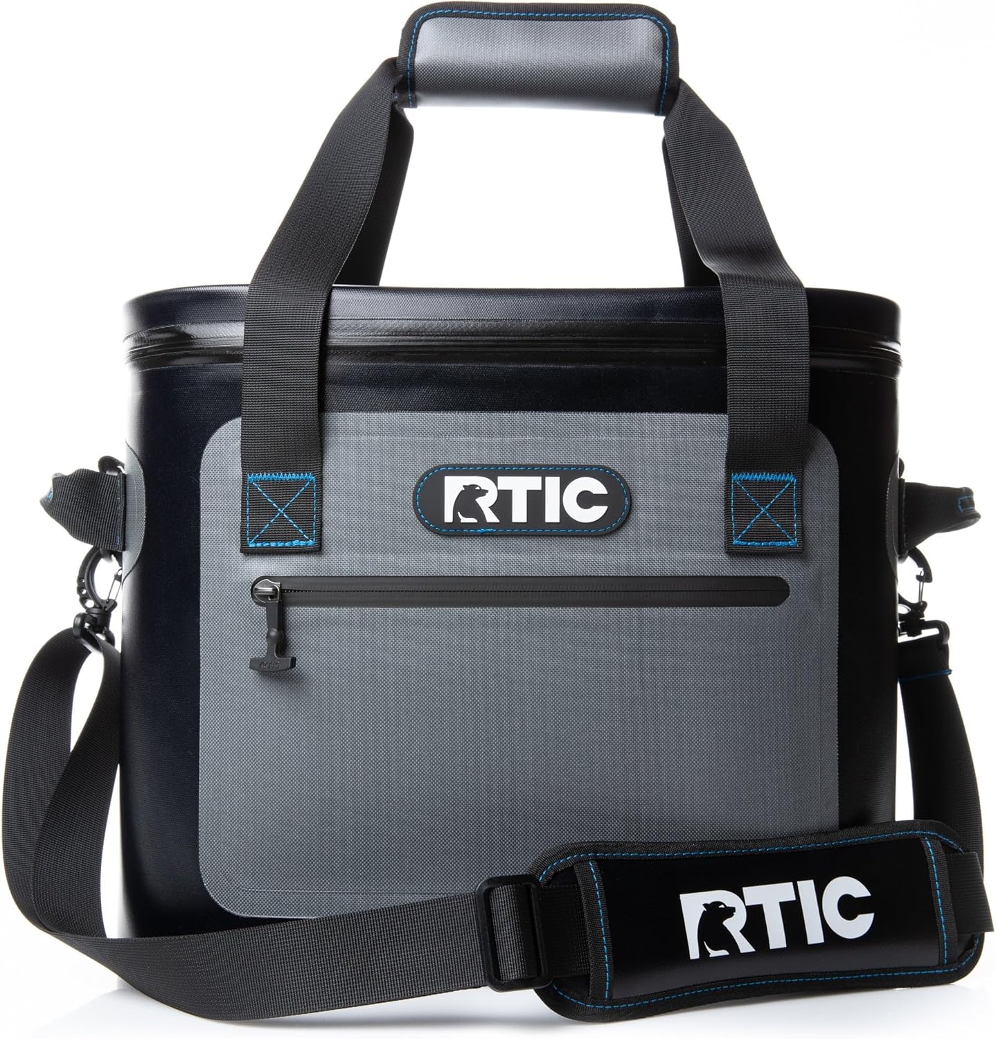 RTIC Ultra-Tough Soft Cooler 30-burk, isolerad påse Bärbar islåda för lunch, strand, dryck, dryck, resor, camping, picknick, bil, resor, flytande kylare läckagesäker med dragkedja