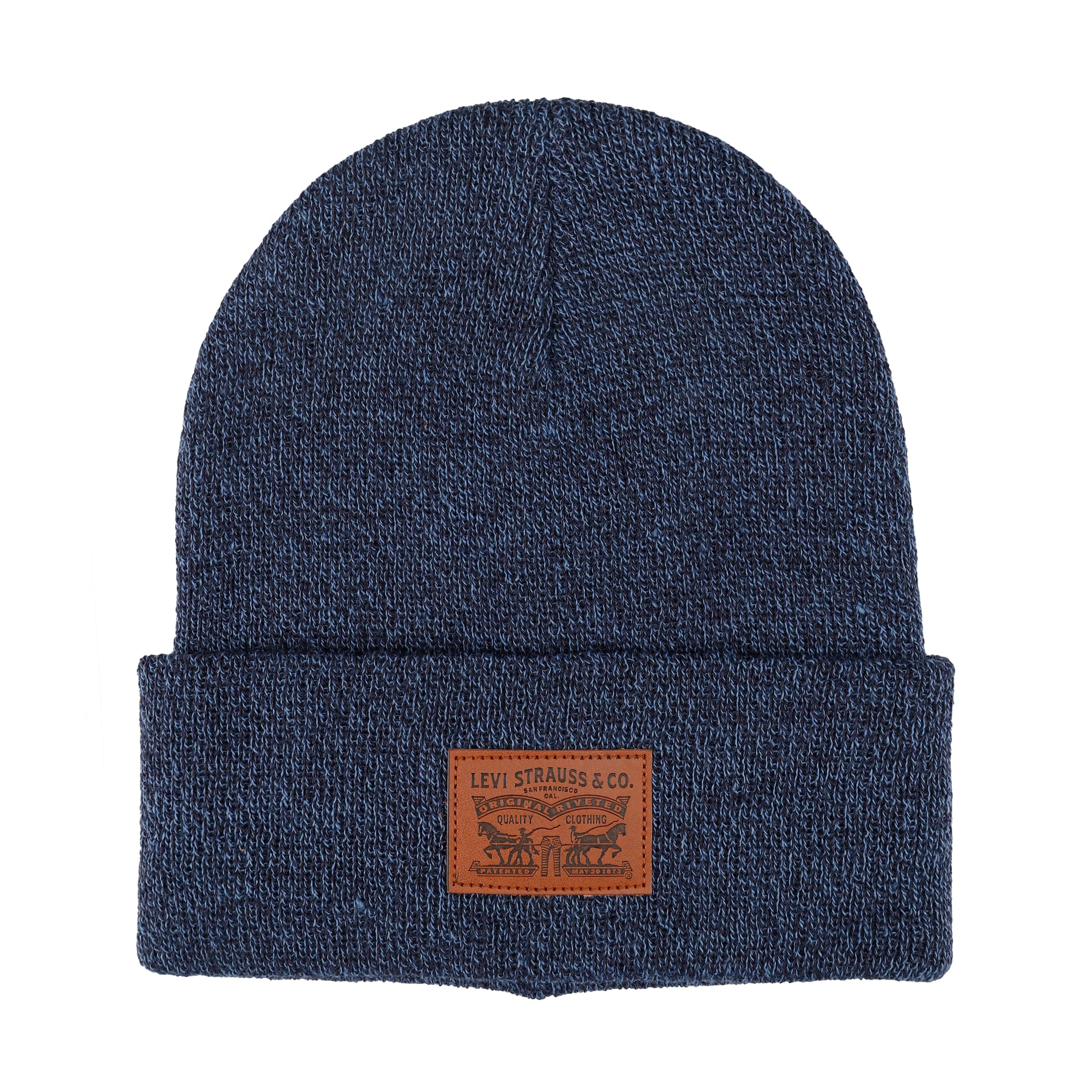 Mens All-Season Hero Beanie Soft Knit Cuffed Winter Hat, Warm & Comfortable Everyday Style