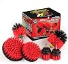 Pool Accessories - Cleaning Supplies - Drill Brush - 5 Piece Spin Brush Pool Cleaning Kit - Pool Supplies - Slide - Deck Brush - Hot Tub - Spa - Pond Liner - Pool Brush - Carpet Cleaner