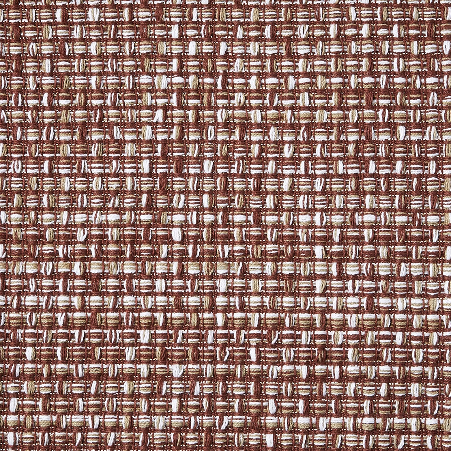 Lot de 12 Sets de Table rectangulaires 100% Coton pour Tables de Salle à Manger, Tissu tissé Bicolore, 25,4 x 48,3 cm, Chocolat