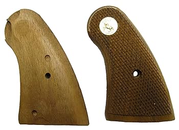 タナカ？実物？ コルトパイソン サービスサイズ 木製グリップ アルタモント タナカ用 COLT パイソン 木製グリップ サービス