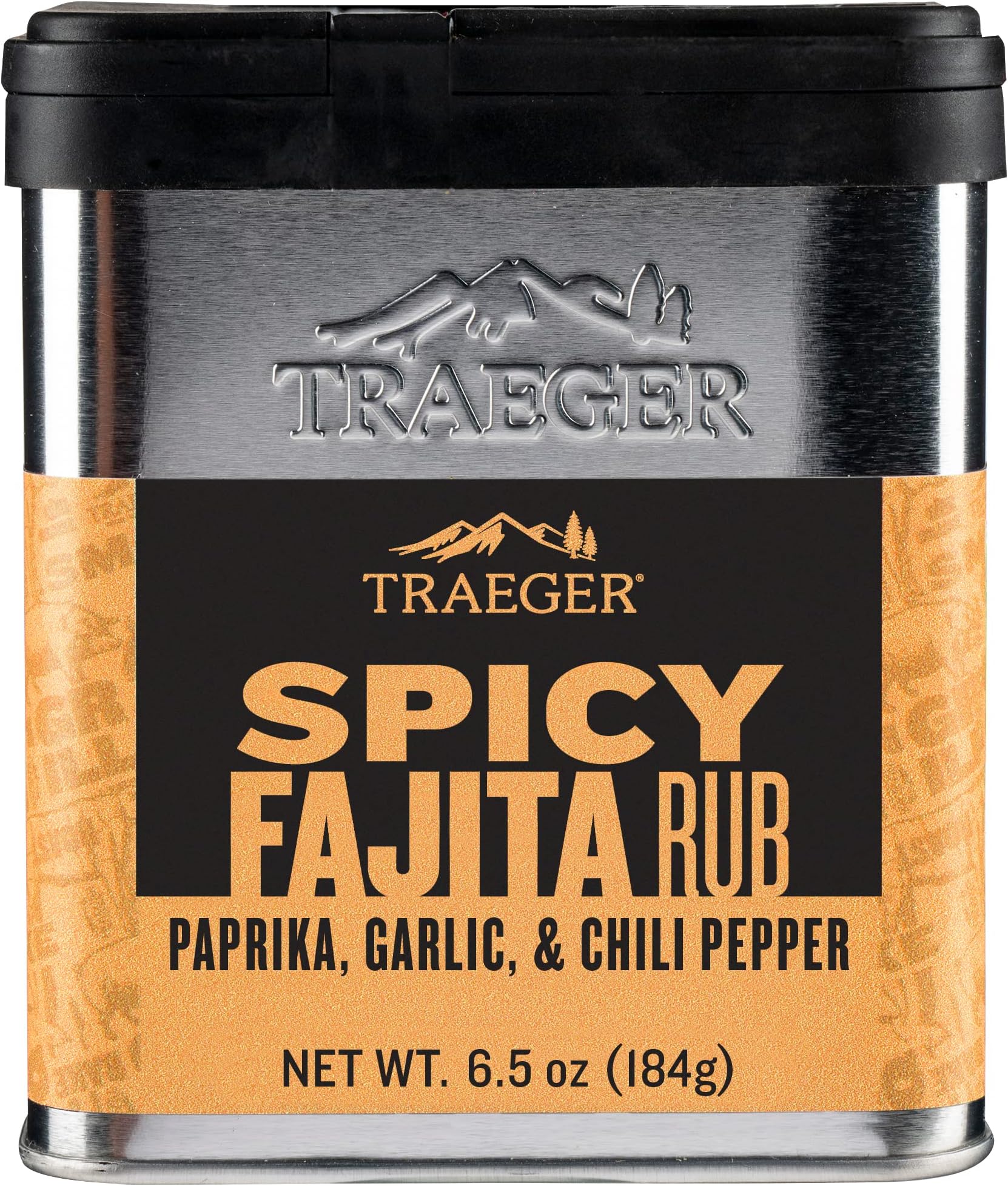 Traeger Grills SPC217 Spicy Fajita Rub with Paprika, Garlic, & Chili Pepper