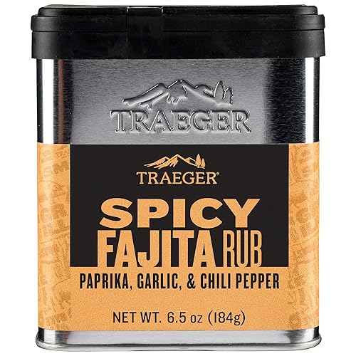 Traeger condimento picante para fajitas