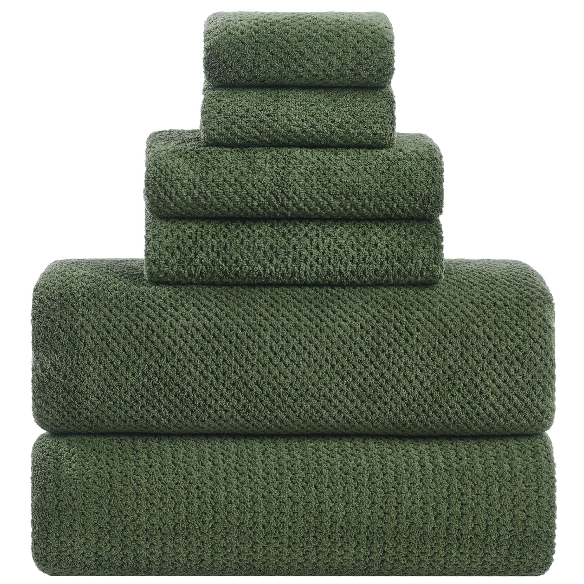 BXRBXR 6-Piece Extra Large Bath Sheets Set