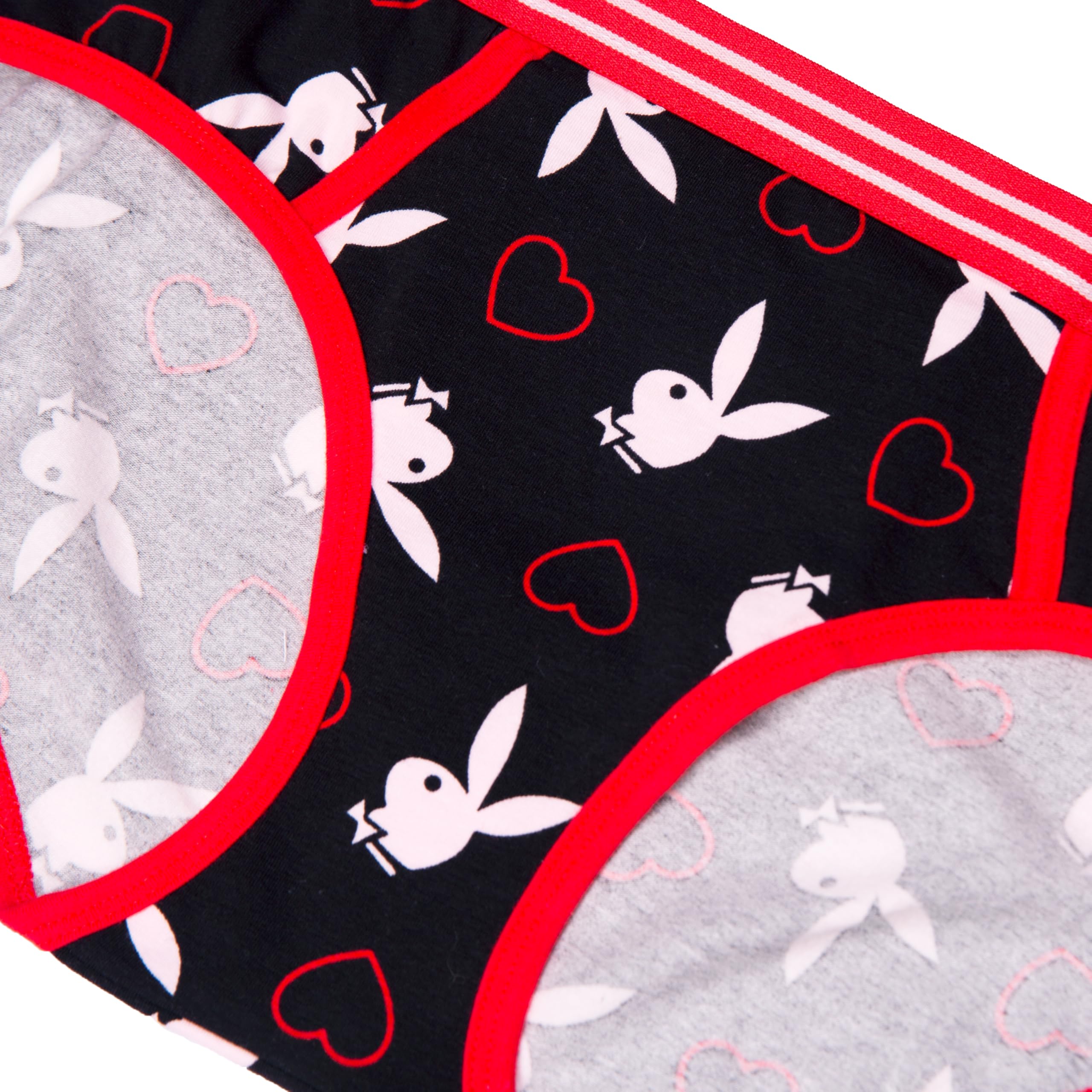 Playboy Amazon Exclusive Pajama Lounge Sets in Silky Satin, Soft Jersey & Cotton Fabrications Ensemble de Pijama (Lot de 2) Femme