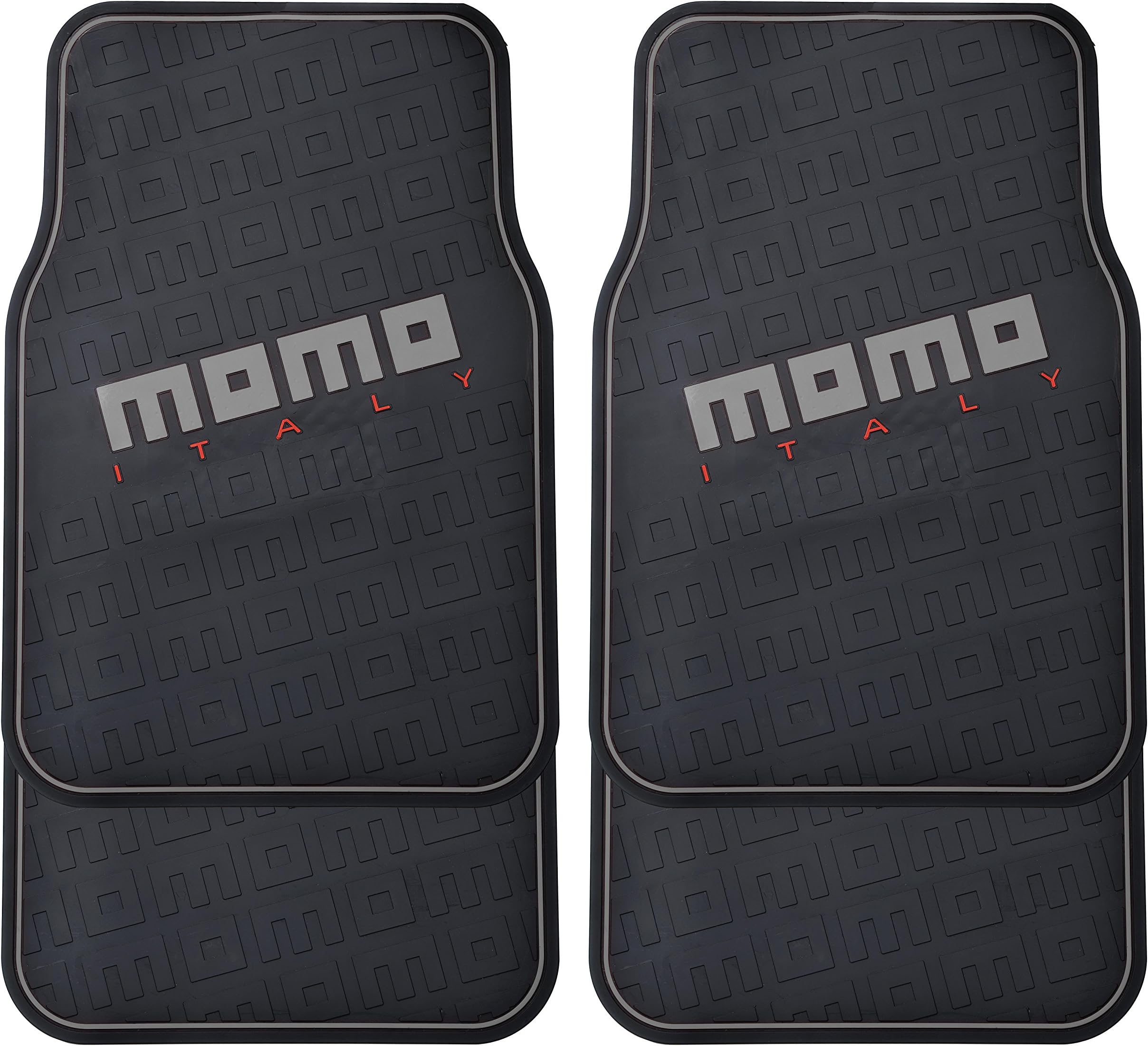 MOMO Italy CM009BG Carpet Car Mat PVC, Set 4-Universal