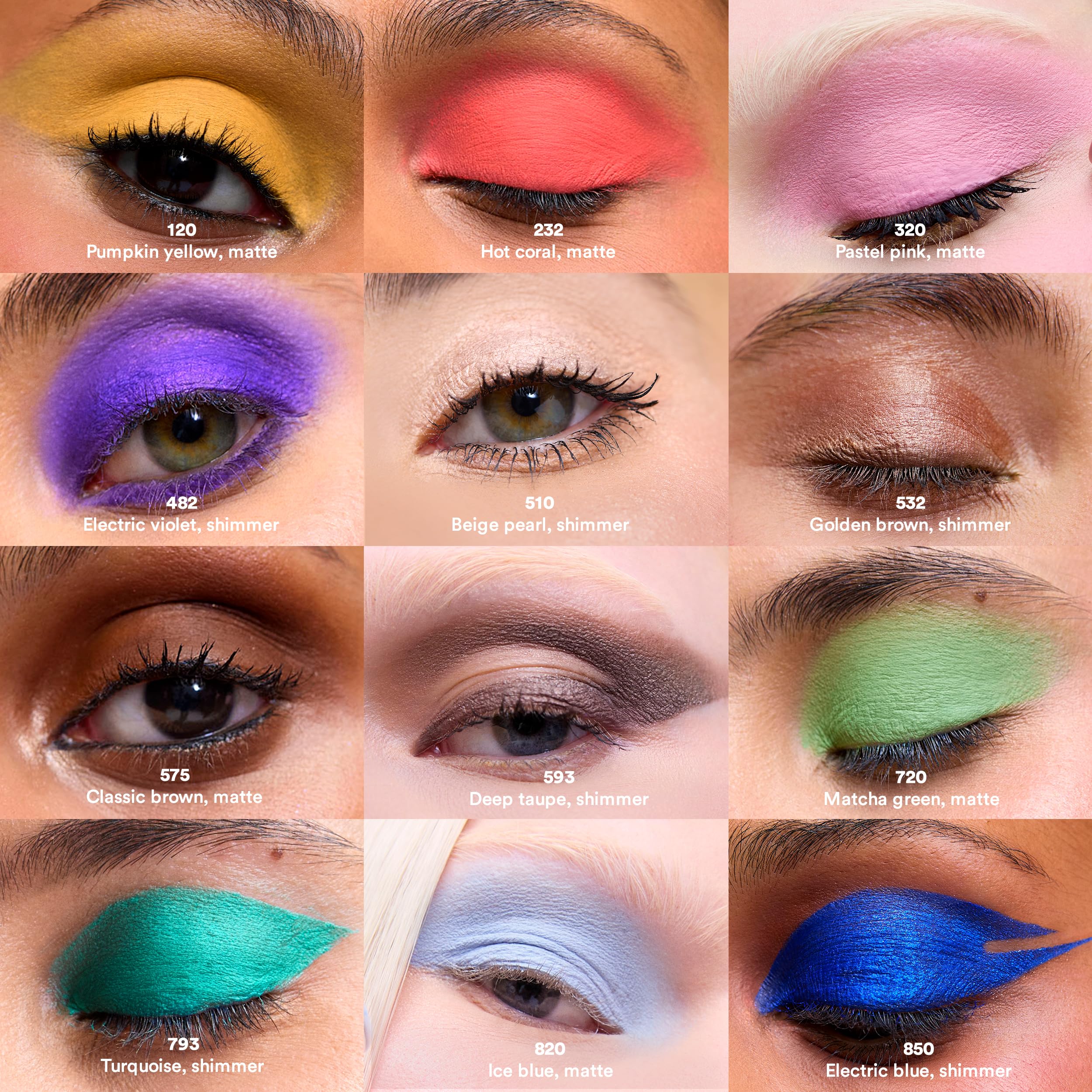 3INA MAKEUP - The 24H Color Liquid Eyeshadow 850 - Elektryczny niebieskiCień do Powiek w Płynie - Długotrwałe noszenie przez 24 godziny - Wodoodporna - Łatwy w użyciu - Vegan - Cruelty Free