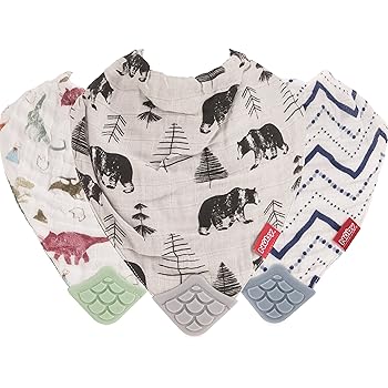 nuby teething bib
