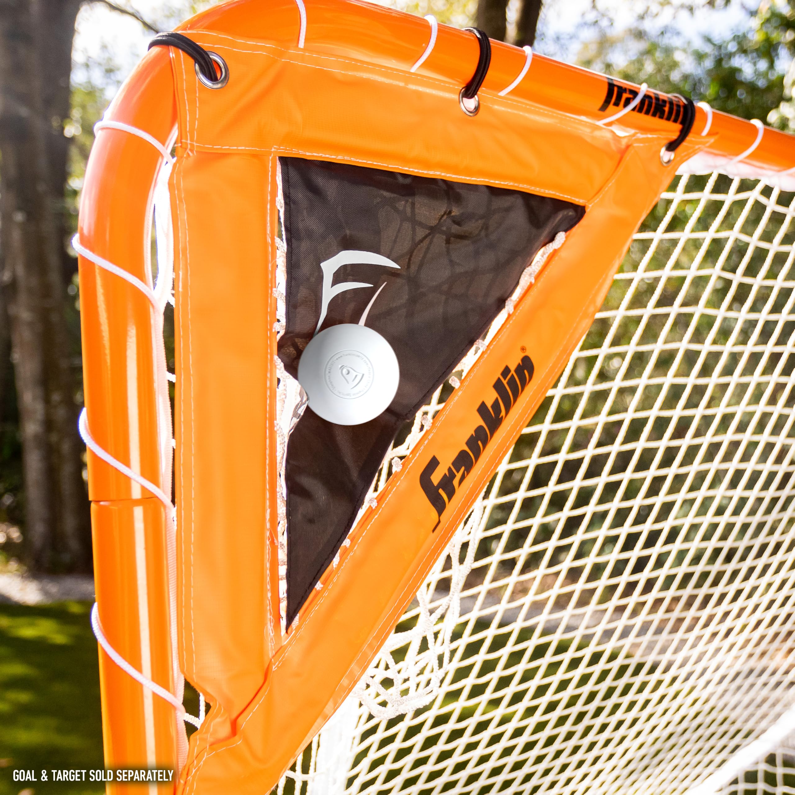 Franklin Sports Balles Lacrosse - Taille Officielle - Balles de lax pour s'entraîner - Balles de Lacrosse en Caoutchouc de 63 mm pour l'extérieur - Idéales pour la thérapie de Massage Musculaire +