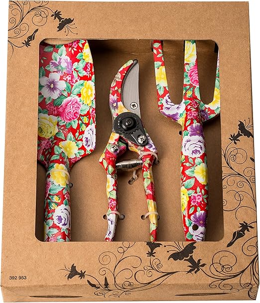 GARTOL Garden Tool Set 3 Piece Thickly Cast Aluminum