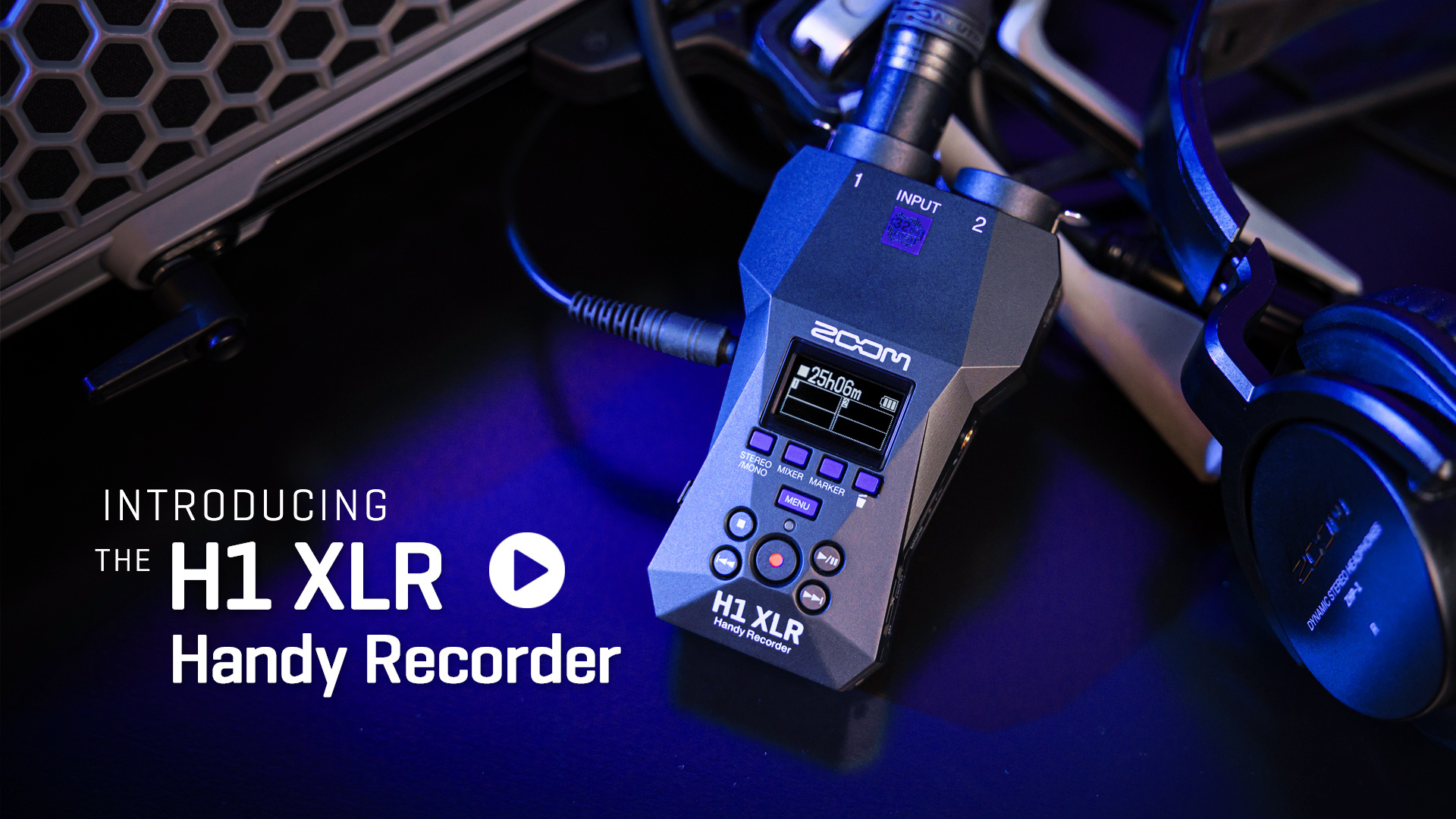 Amazon.com: Zoom H1 XLR Handy Recorder with 32-Bit Float