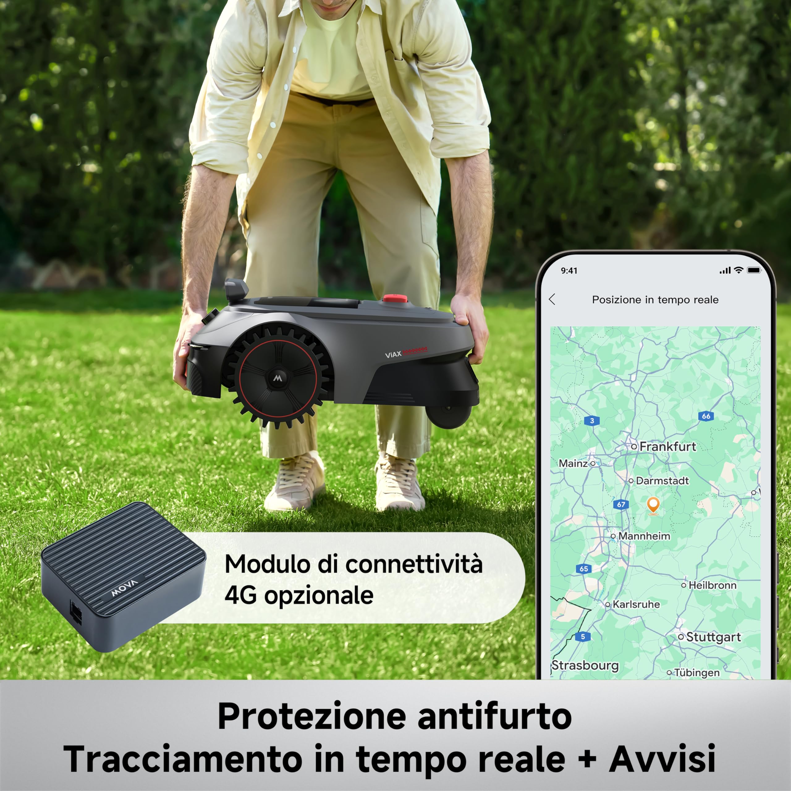 MOVA ViAX 500 Robot Tagliaerba — immagine 10 di 15