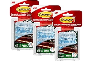Command Spring Clips for Hanging: Securely Mount Your Outdoor Rope Lights!