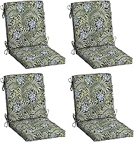 Vista 97 de Cojín para silla de comedor exterior Arden, 20 x 20 pulgadas, resistente a la lluvia, resistente a la decoloración, Alana Tile