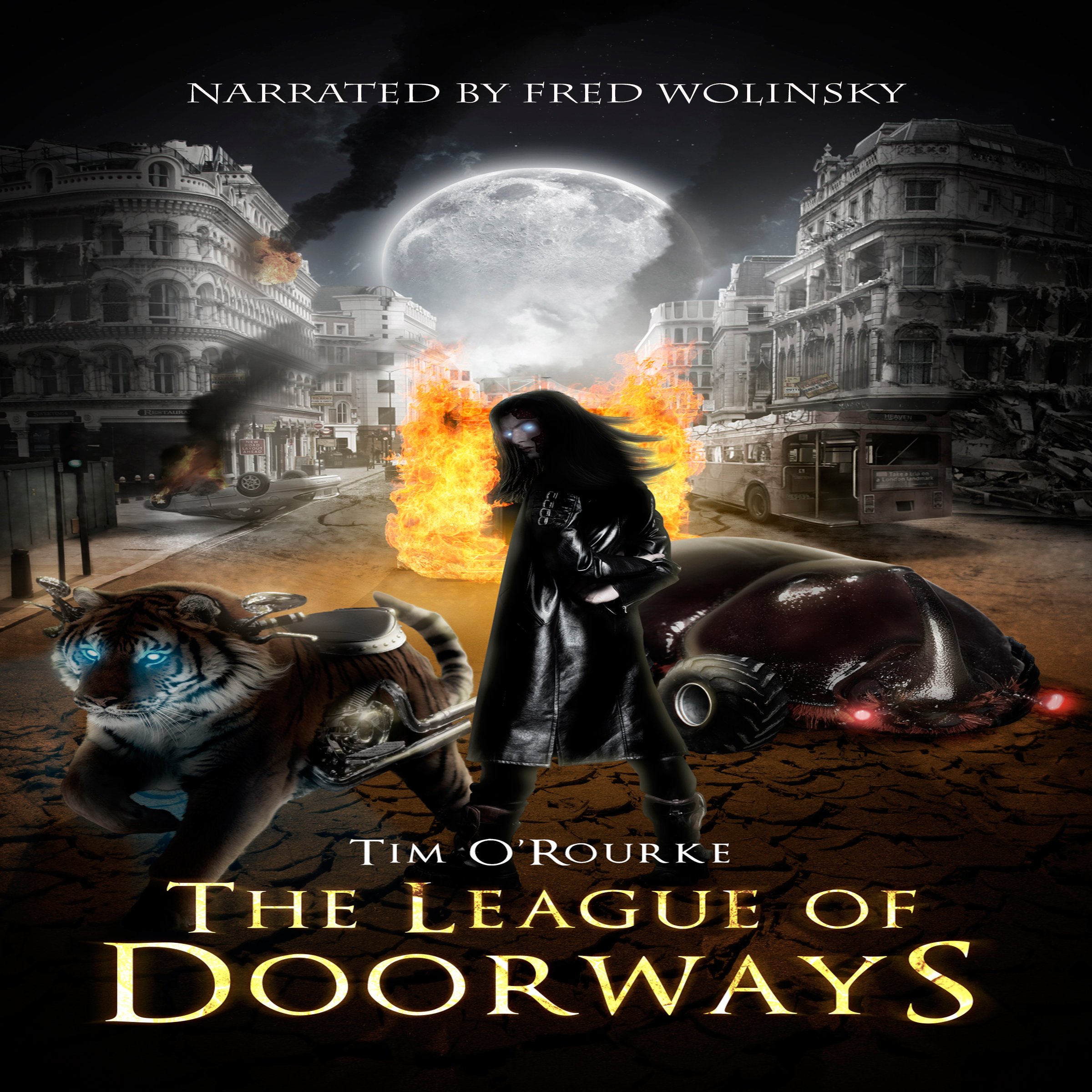 Cover art for The League of Doorways (A Book of Vampires, Werewolves & Black Magic) (The Doorways Saga 2)