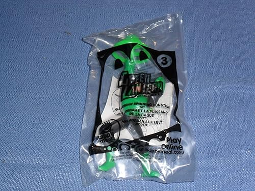 Juguete de comida feliz de McDonald's 2012. Linterna verde. Construcción de giro Hal Jordan #3.