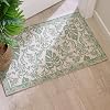 Original Indoor Doormat, Monstera Leaves Door Mats Indoor Rug, 24X36 inch Machine Washable Low-Profile Inside Door Mat for Entryway