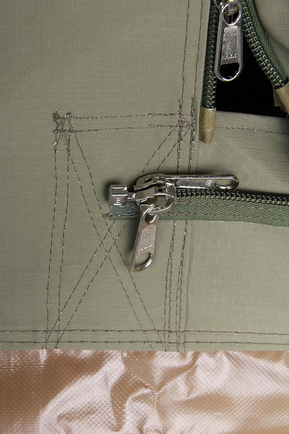 Alpha Kilo 4000 Canvas 6 Person Bow Tent, Camping Tent and Outfitter Tent with Waterproof and fire Retardant Ripstop Canvas.