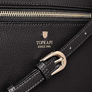未使用品 TOPKAPI トプカピ プリモ レザーショルダーバッグ ブラック シュリンクレザー スクエア 2way ショルダー バッグ – TOPKAPI（トプカピ）