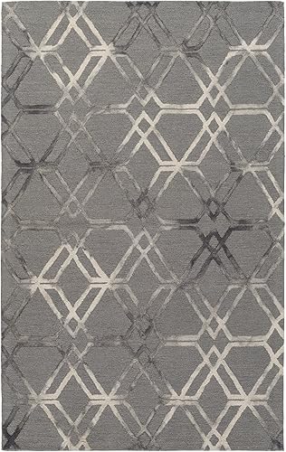 Surya Serafina Area Rug, 2' x 3', Gris Carbón