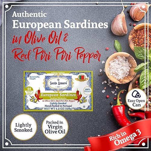 Vista 26 de Santo Amaro - Auténticas sardinas europeas en salsa de tomate de puré, sardinas enlatadas a mano en salsa de tomate de Portugal, sardinas