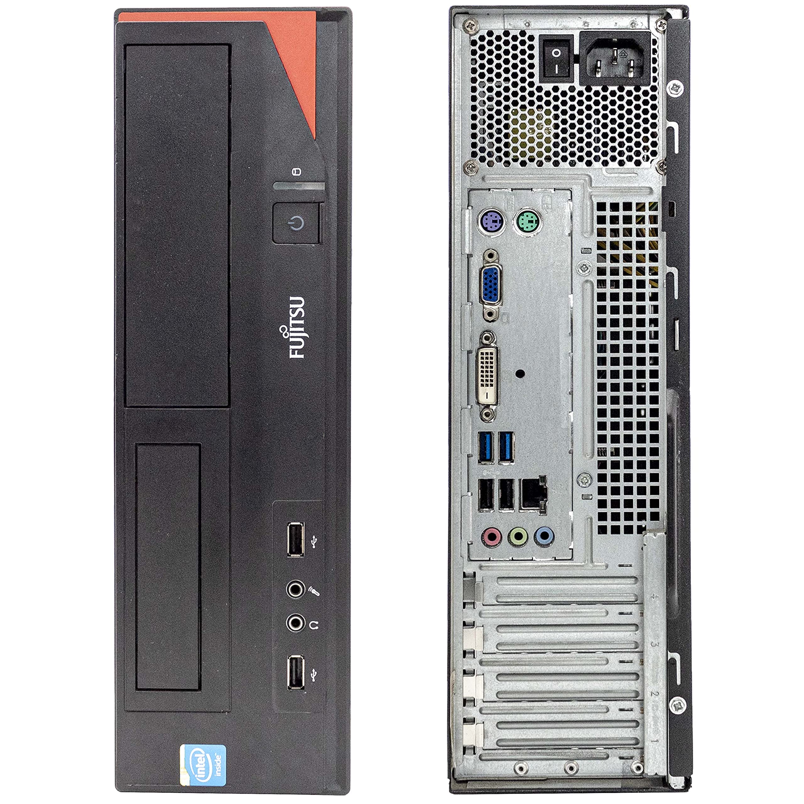 Ordenador fijo Fujitsu Esprimo E420 E85 SFF | Celeron G1820 2 7 GHz | Windows 11 Pro, SmartWorking Computadora de empresa, escritorio, oficina, casa y trabajo reacondicionado 4 GB RAM, SSD 240 GB