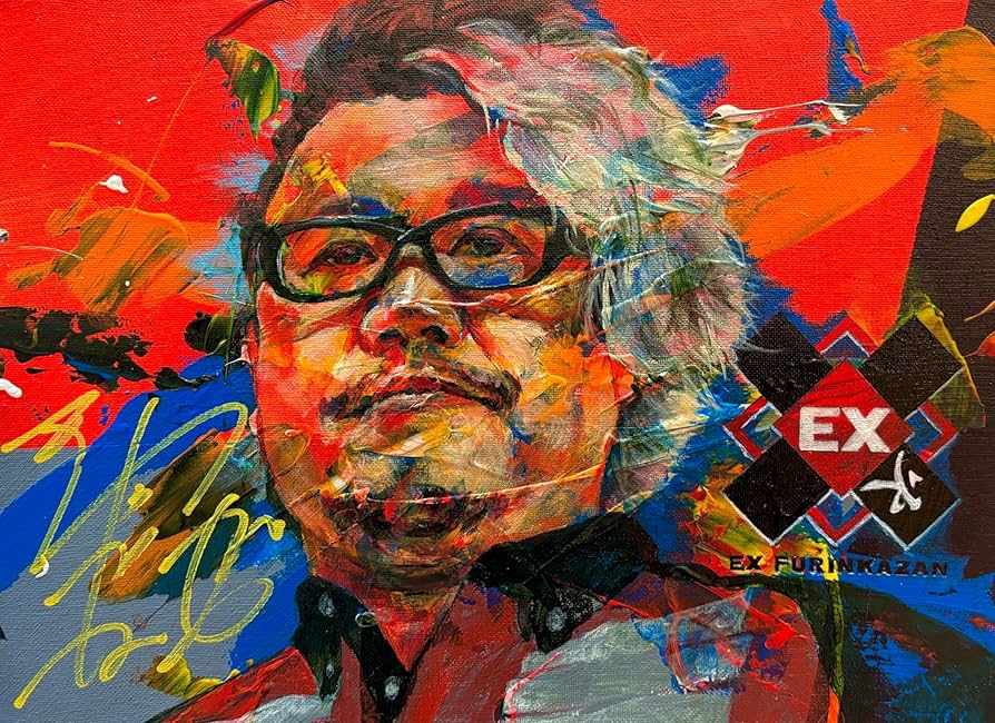 Amazon.co.jp: [公式] Mリーグ EX風林火山 複製原画 直筆サイン入り