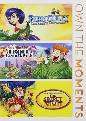 Ferngully: The Last Rainforest & A Troll in Central Park & Secret of NIMH