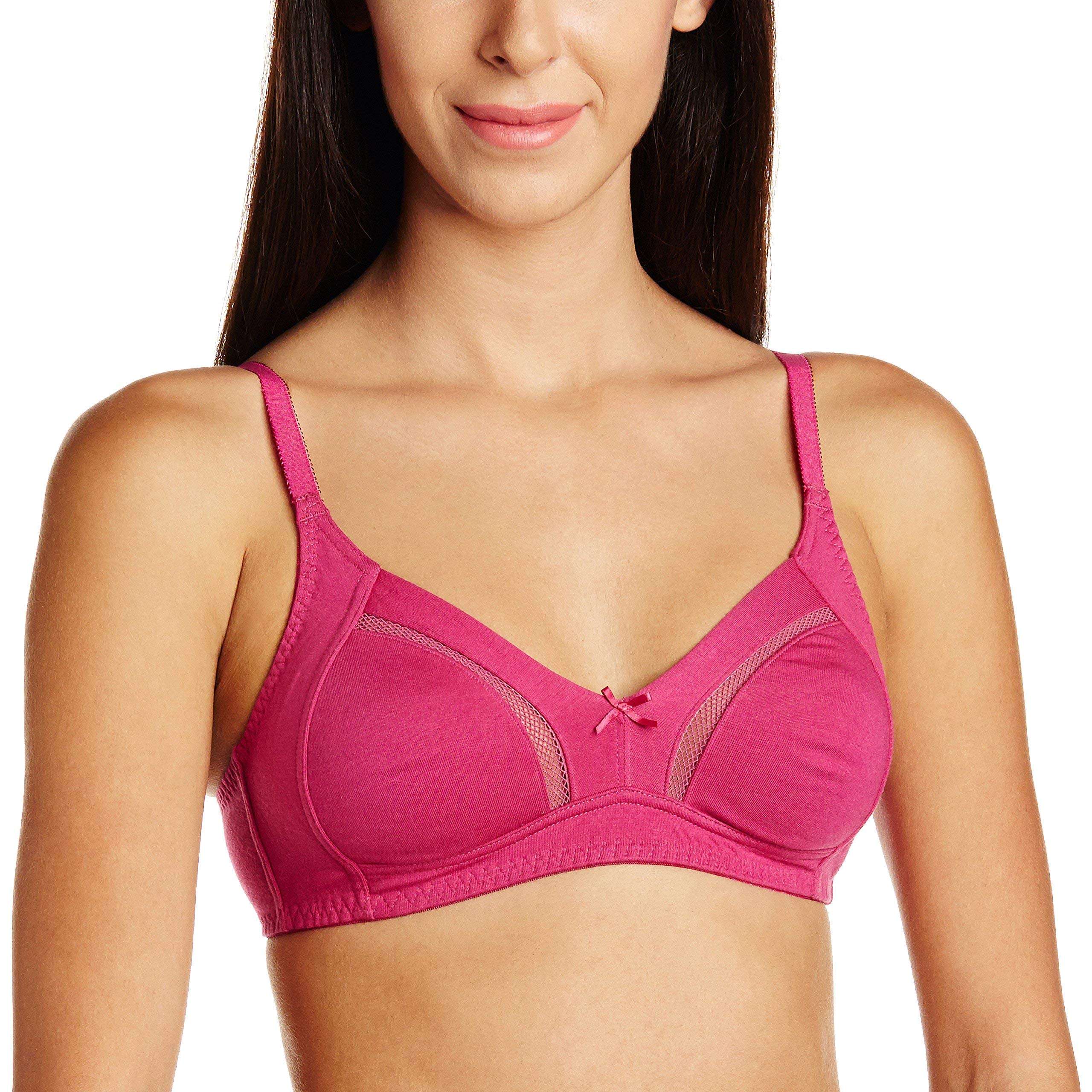 AmanteCotton Non Padded Wirefree Full Coverage Shaper Bra