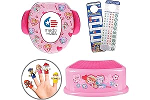 Ginsey PAW Patrol Skye & Everest 4-Piece Premium Potty Training Starter Set