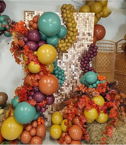 Vista 15 de Globos de color rosa pastel y morado, globos de confeti rosa claro de 12 pulgadas con globos de látex lila metálico para niñas y mujeres, mariposa