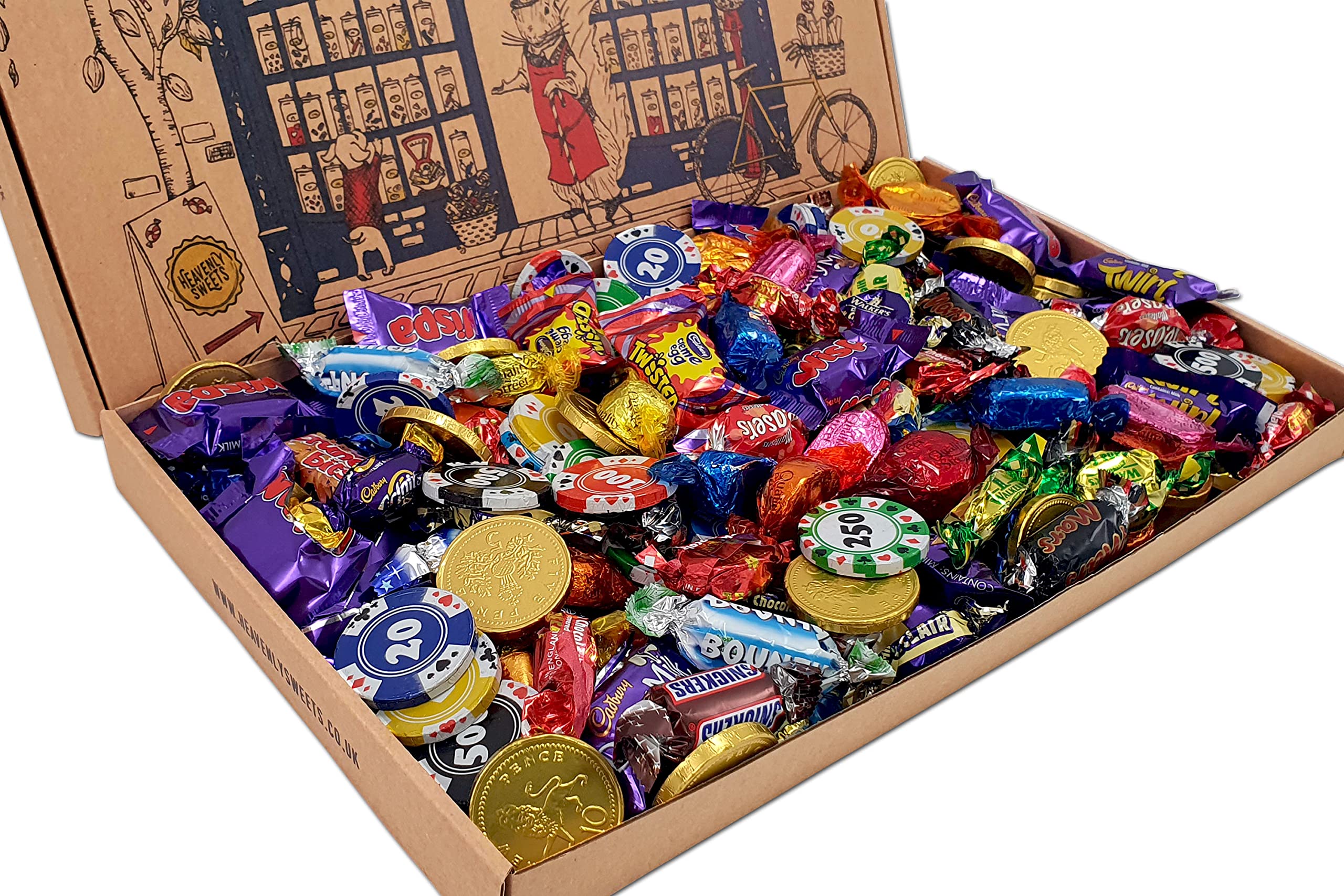 Heavenly Sweets 1.2kg Chocolate Gift Box Miniature Mars Celebrations