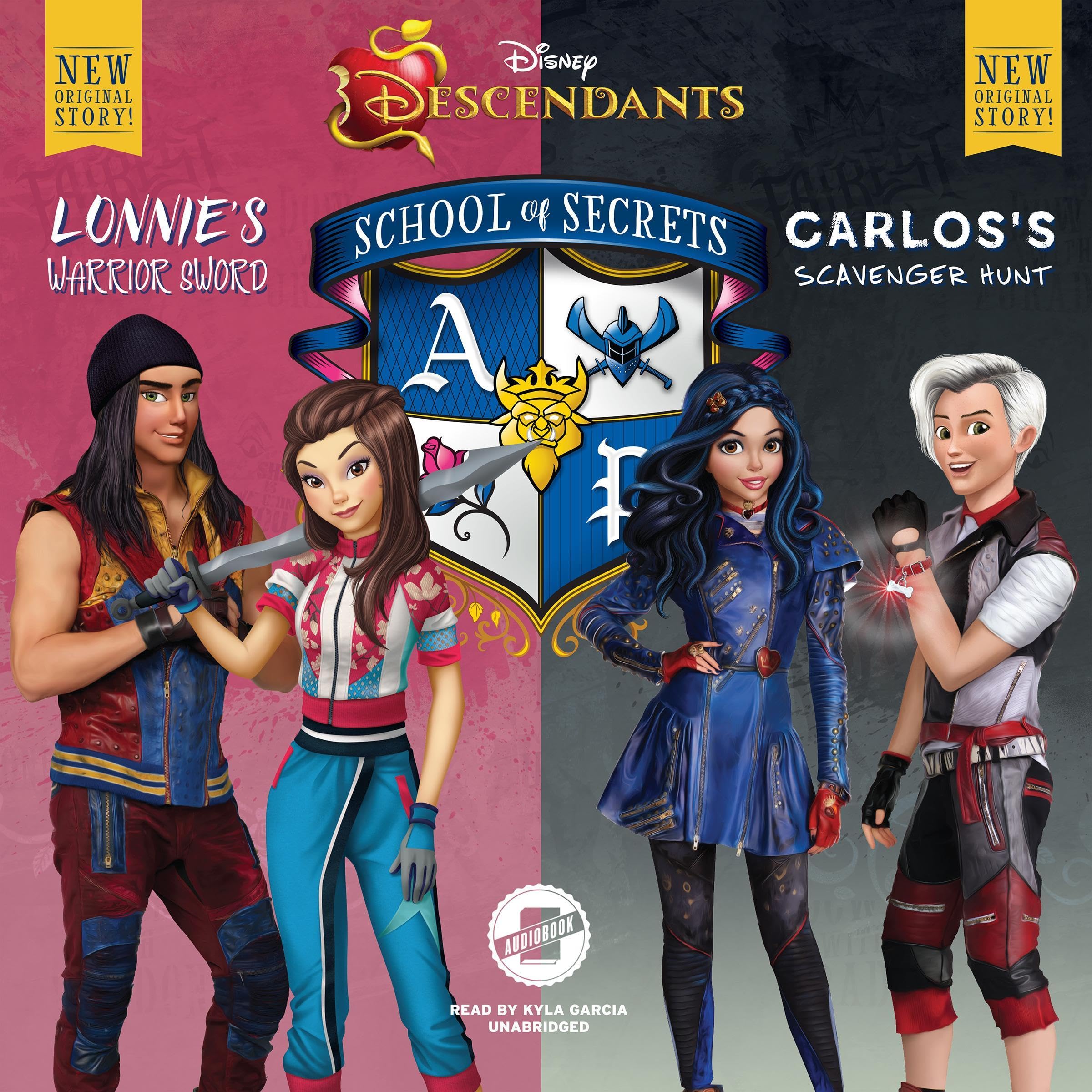 Cover art for Disney Descendants: School of Secrets: Books 4 &amp; 5