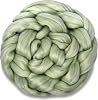 Cashmere Indulgence Blend of Superfine Merino and Mulberry Silk with a Touch of Cashmere for Superior Softness. Luxurious Fiber for Spinning, Felting. Elegant and Sophisticated, Cream Puff