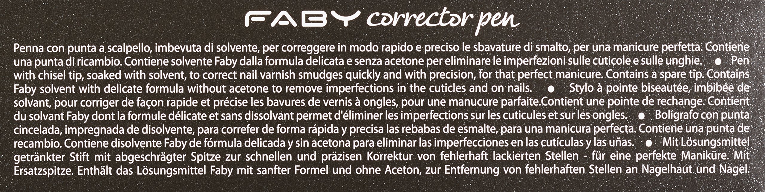 Faby Lápiz corrector de uñas 5 ml