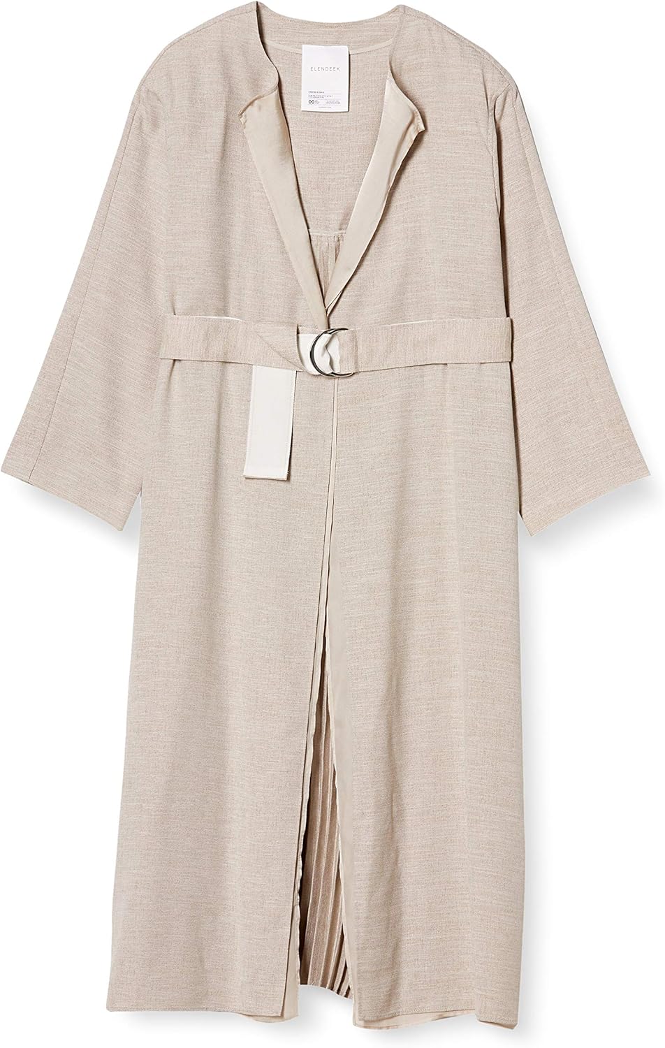 Amazon.co.jp: [エレンディーク] コート LINENLIKE BACK PLEATS CT 