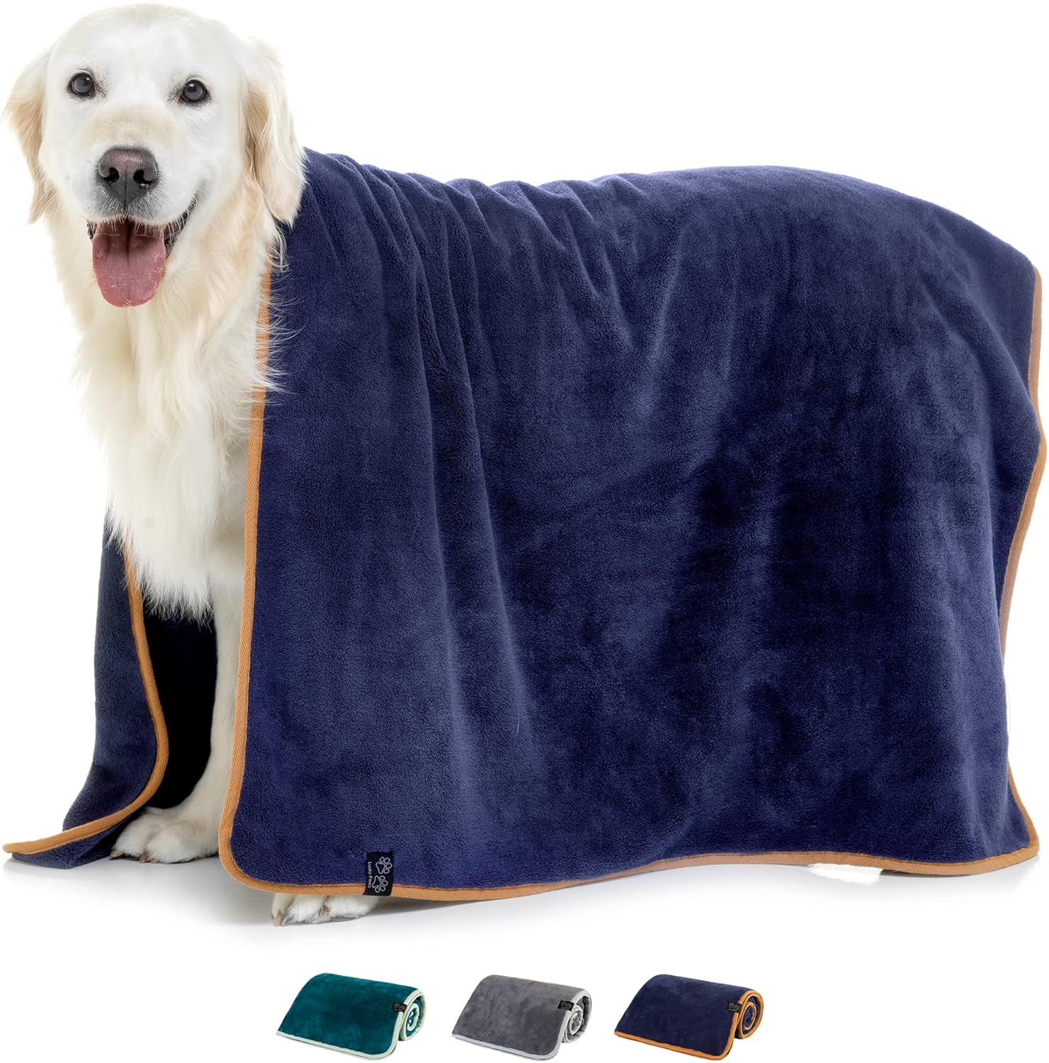 Lucky Paws® UK Luxuriously Thick Dog Blanket/Towel 600gsm Extra Large