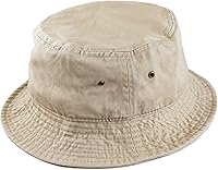 Vista 4 de The Hat Depot - Sombrero unisex, 100% algodón, 300N, fácil de guardar para viajar, playa y verano
