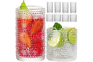 Embossed Drinking Glasses: A Refreshing Addition to Your Home