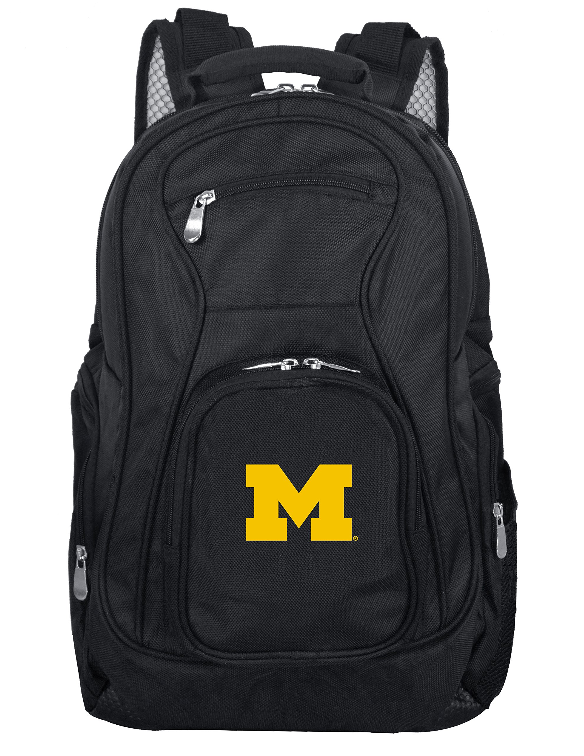 NCAA Laptop Backpack, 19-inches, Black