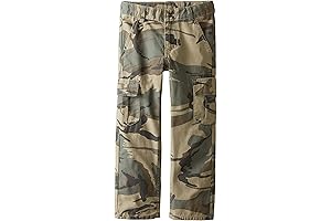 Authentics Boys’ Classic Cargo Pants: Durable Pants for Active Kids