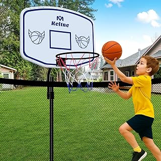 Adjustable Trampoline Basketball Hoop, Fits Diameter 25mm