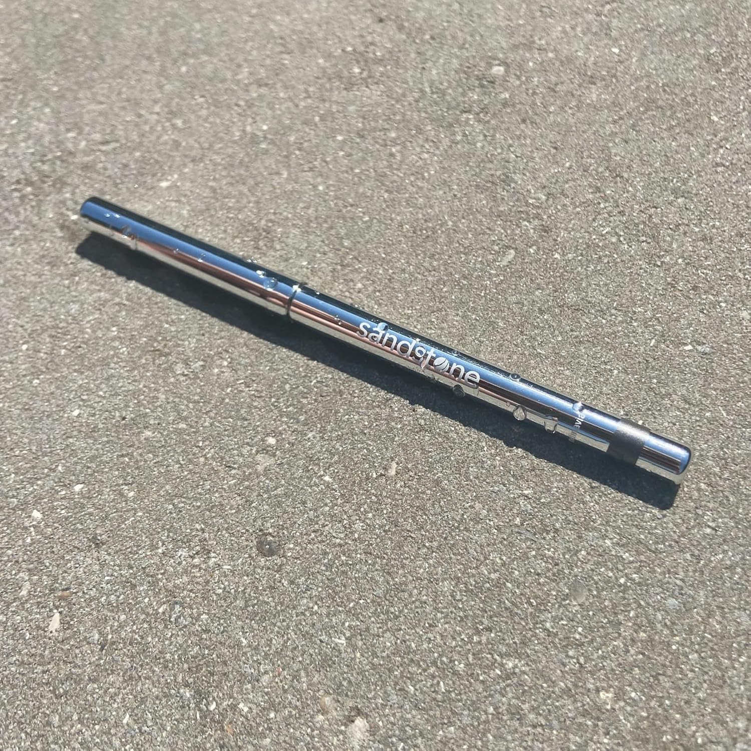 Sandstone Scandinavia Hypoallergenic Waterproof Metallic Eyeliner Pencil – Silver – Fragrance-Free, Vegan – Smudge-Proof Eye Liner for Sensitive Eyes - Image 4