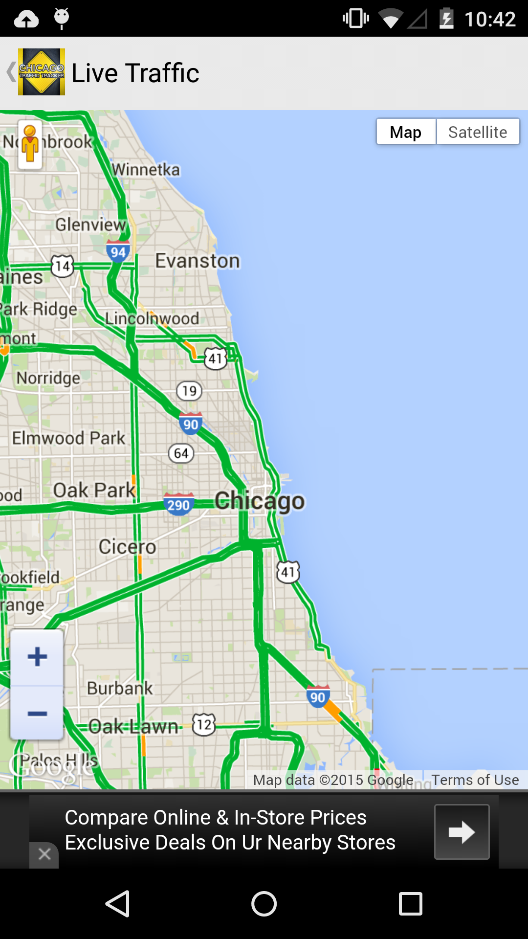Chicago Traffic Tracker - App on Amazon Appstore