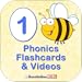 BumbleBee Kids Phonics Deck 1- Video Flashcard Player