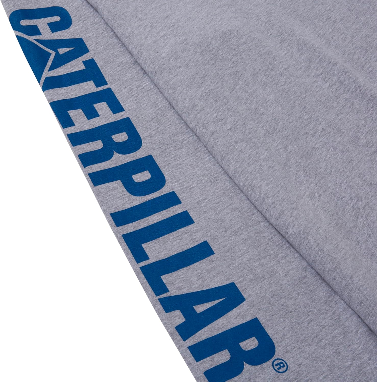 Caterpillar Trademark Banner Long Sleeve Tee Shirts for Men with Center Back Neck Wire Management Loop and Cat Workwear Logo - Image 4