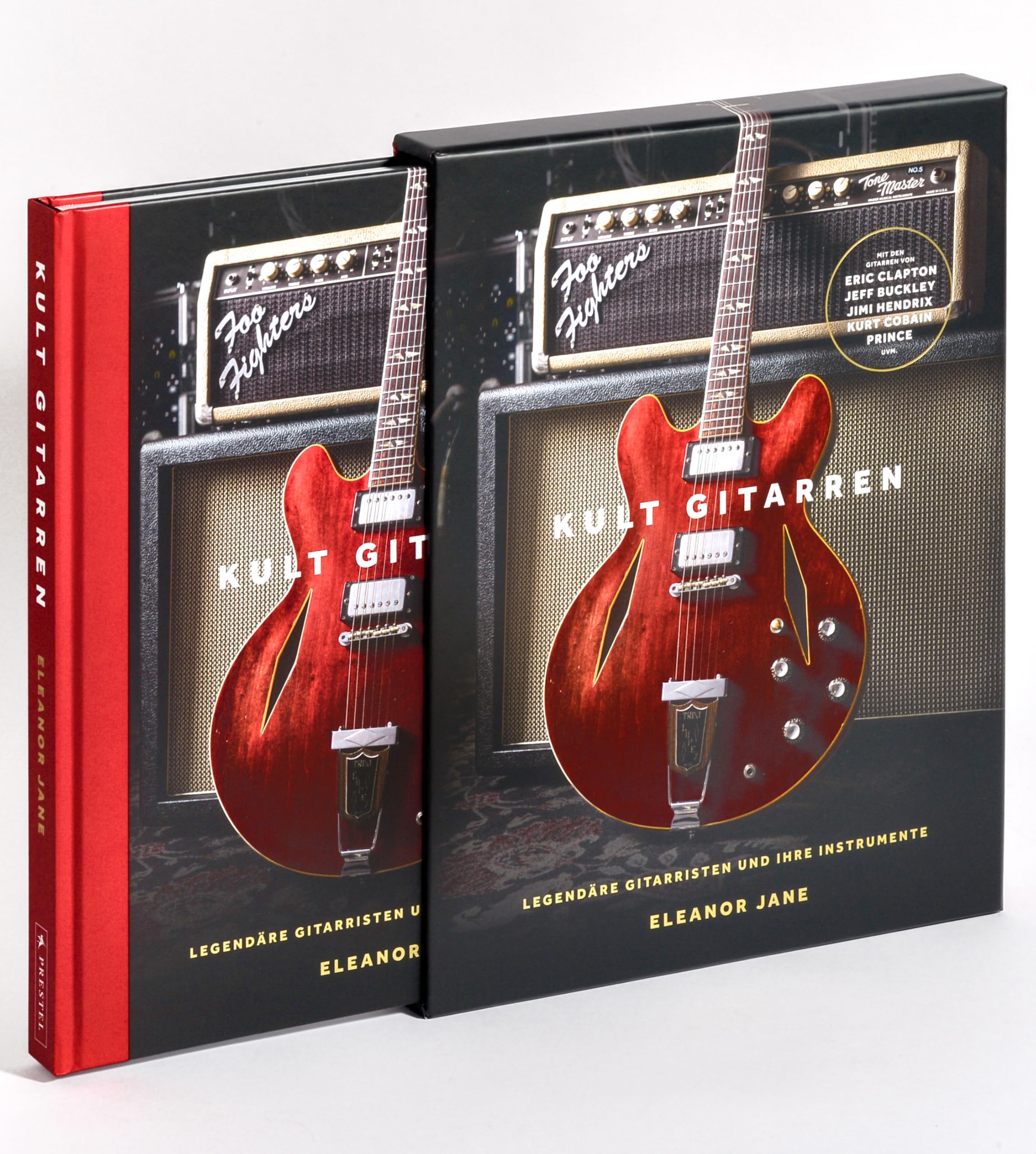 Kult-Gitarren: Legendäre Gitarristen und ihre Instrumente - Reich bebilderter Prachtband mit Schmuckschuber