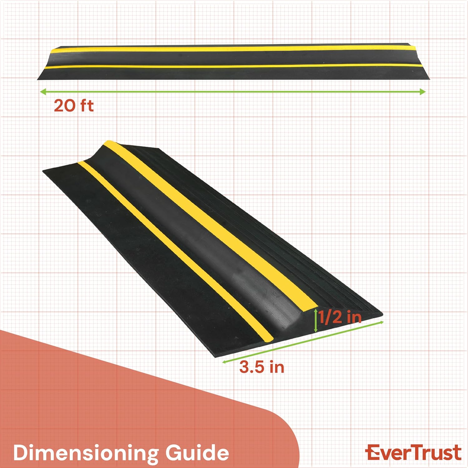 20ft Garage Door Bottom Seal with T-Ends & 20ft Garage Threshold Seal Weatherproofing Kit. Protect Your Garage from Weather, Drafts, and Dust