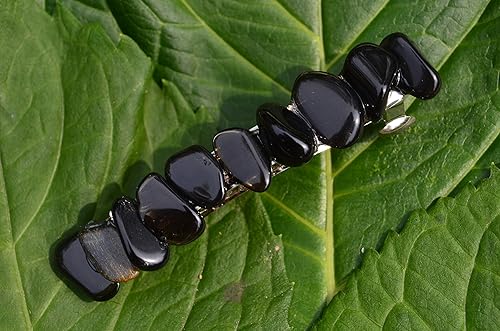 Miniatura 6 de Apache Tears Stone French Barrette - Pinza para el cabello